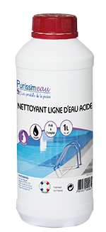 Nettoyant ligne d'eau acide - HYRAPRO - 1L