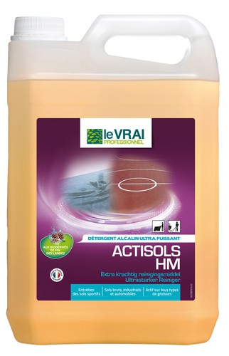 Détergent ACTISOLS HM - LE VRAI Professionnel - 5L