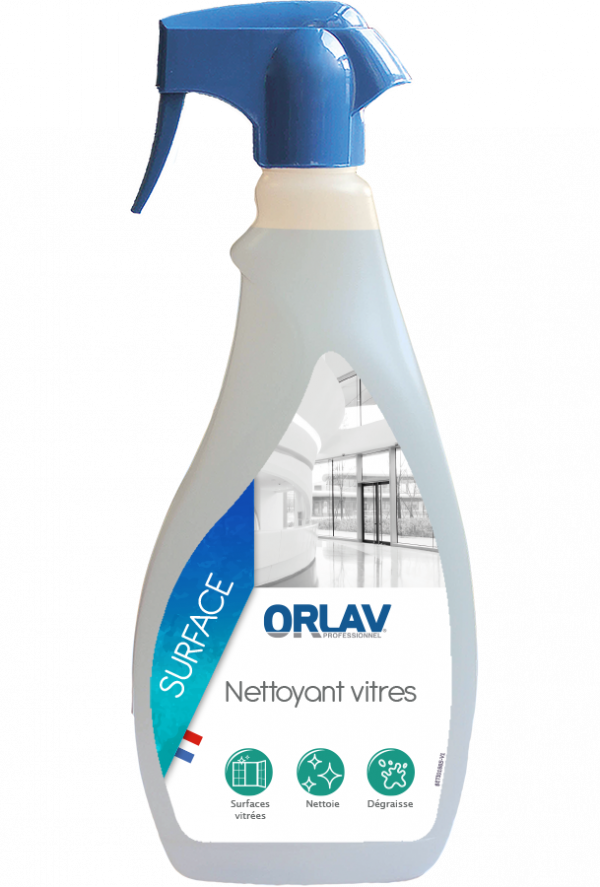 Nettoyant Vitres et surfaces - ORLAV - 750mL