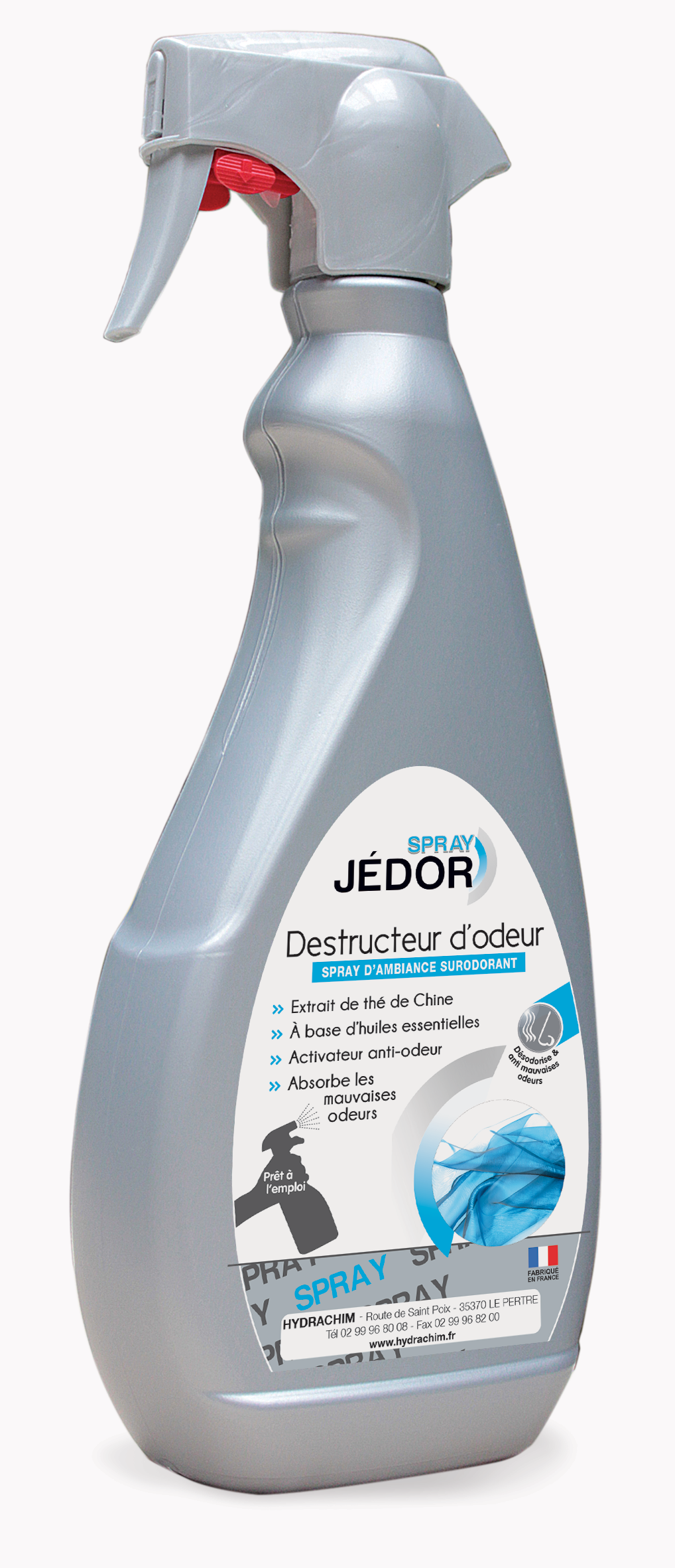 Spray destructeur d’odeurs - JEDOR -  500mL