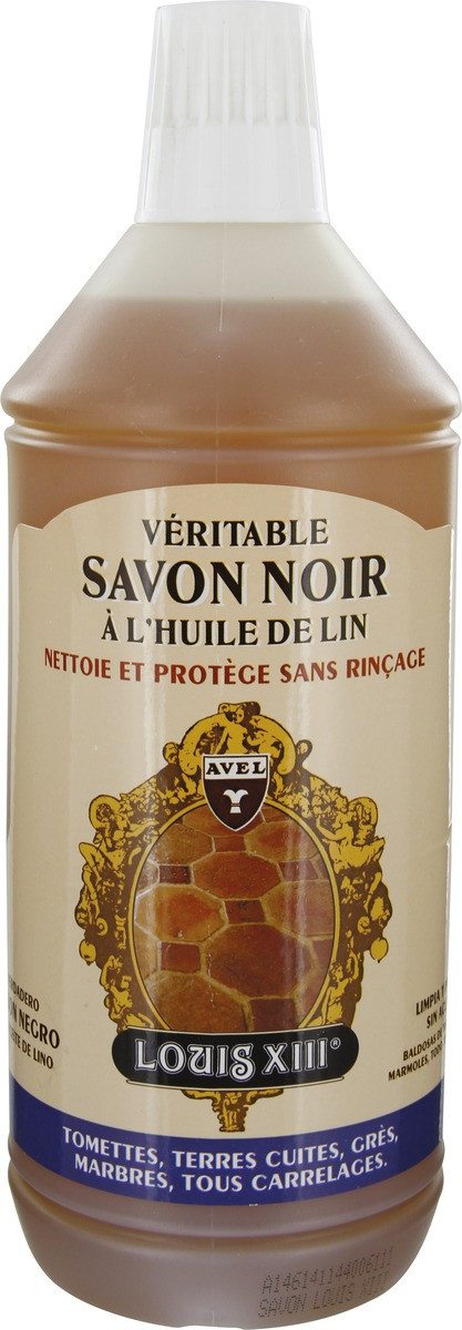 Savon noir à l'huile de lin Starwax pour nettoyer les sols intérieurs