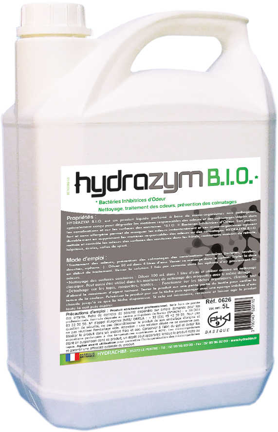 Désinfectant Hydrazym B.I.O - HYDRACHIM - 5L