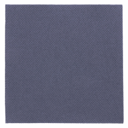 Serviettes "double-point"  - 20 x 20cm - Bleu marine - GARCIA DE POU