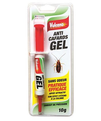 Insecticides VULCANO Gel Cafards 10g-ORCAD-