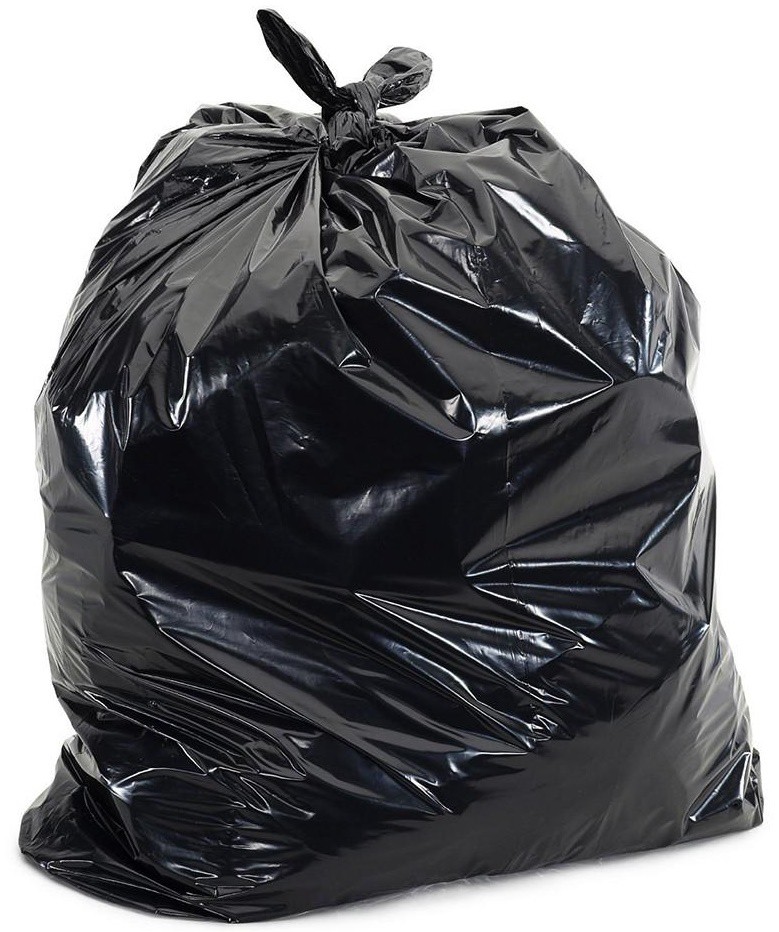 Sacs Poubelles 50L PE HD Noir