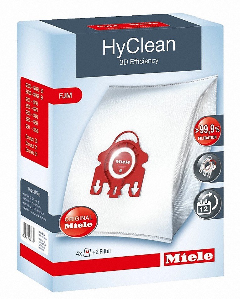 Sacs aspirateur + filtres MIELE F/J/M HyClean 3D