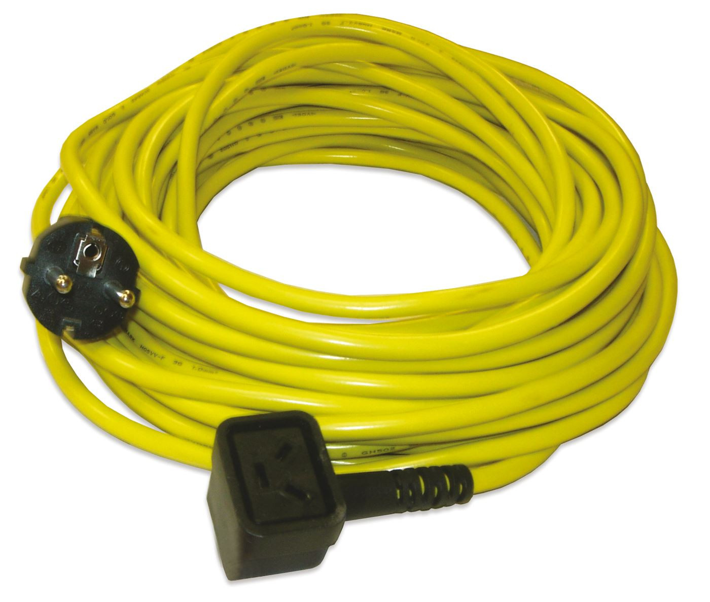 Câble jaune 10m - 3x1.5mm - NUPLUG - NUMATIC