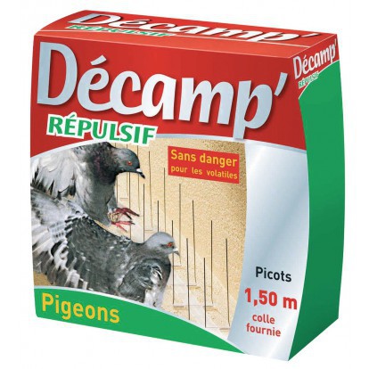 Dispositif métallique anti-oiseaux - DECAMP' - 1.50m