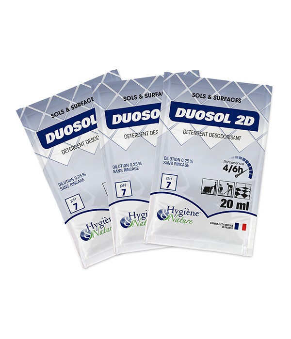 DUOSOL 2D - Carton de 250 dosettes de 20ml