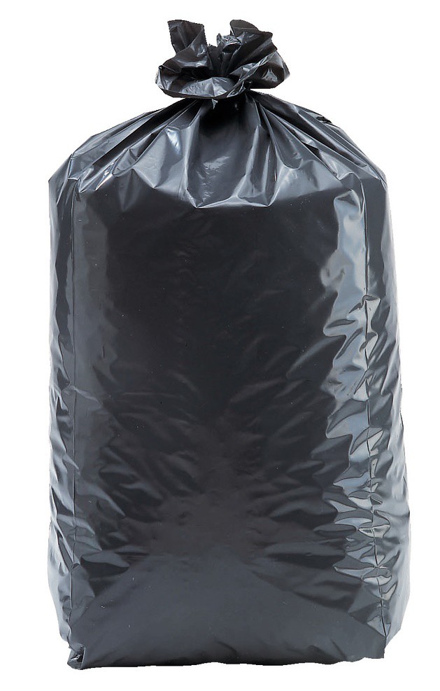 Sac poubelle - 150L - Noir - 50u - Carton de 100