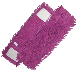 Mop Micro-Fibre 44 x 13 cm ''Rasta Pocket'' violet - DE WITTE 