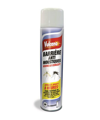Insecticides VULCANO Barrière Anti-Moustiques 400ml-ORCAD- - Produits