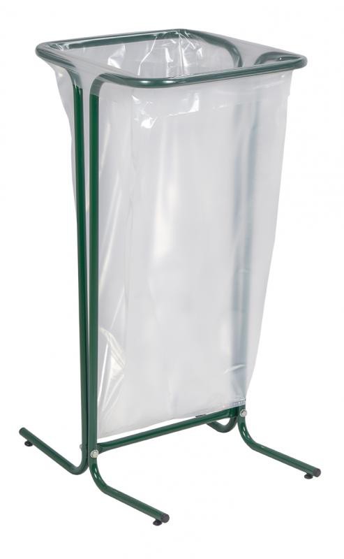 Poubelle support sac tubulaire 110L ROSSIGNOL sans roues