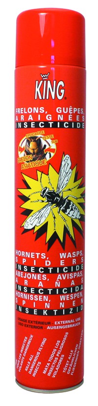 Insecticide anti-frelons guêpes surpuissant KING - 750 ml SICO