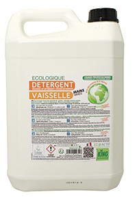 Détergent vaisselle main - KING - 5L - Ecolabel