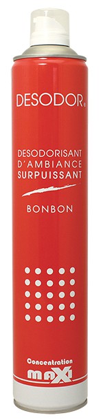 Désodorisant d'ambiance surpuissant bonbon DESODOR U2 - 750ML