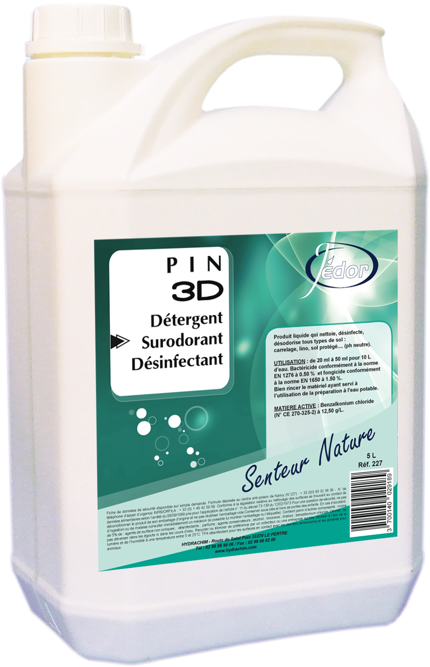 Jedor - Detergent 3D 5L - hydrachim
