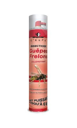 Insecticide guêpes et frelons - L'ELFE - HYDRACHIM - 750ML