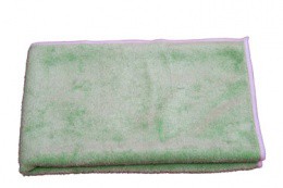 Carre microfibre tricot class vert 40x40