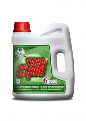 Gel nettoyant chloré - TENSO CLHOR - THOMIL - 4L