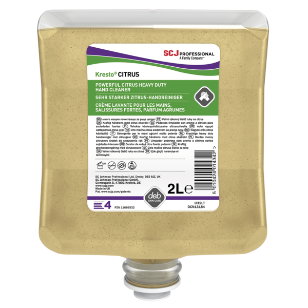 Crème Lavante Atelier Sans Solvant KRESTO CITRUS DEB - 2L ou 4L