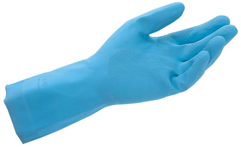 Gants jaunes de ménage en latex