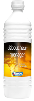 Déboucheur ménager Soude et Ammoniaque - ONYX - 1L