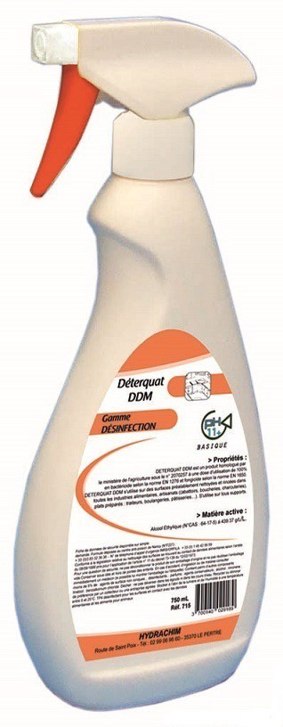 Désinfectant Déterquat DDM - HYDRACHIM - 750mL