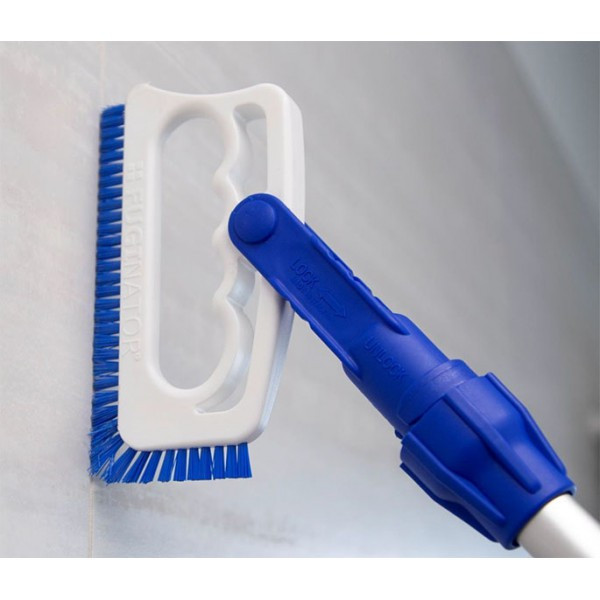 Brosse à récurer pour joints de carrelage avec poils en nylon, utilisation  pour un nettoyage en