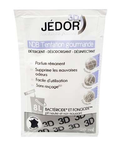 Détergent Désinfectant Désodorisant JEDOR NDB 3D - Dosettes