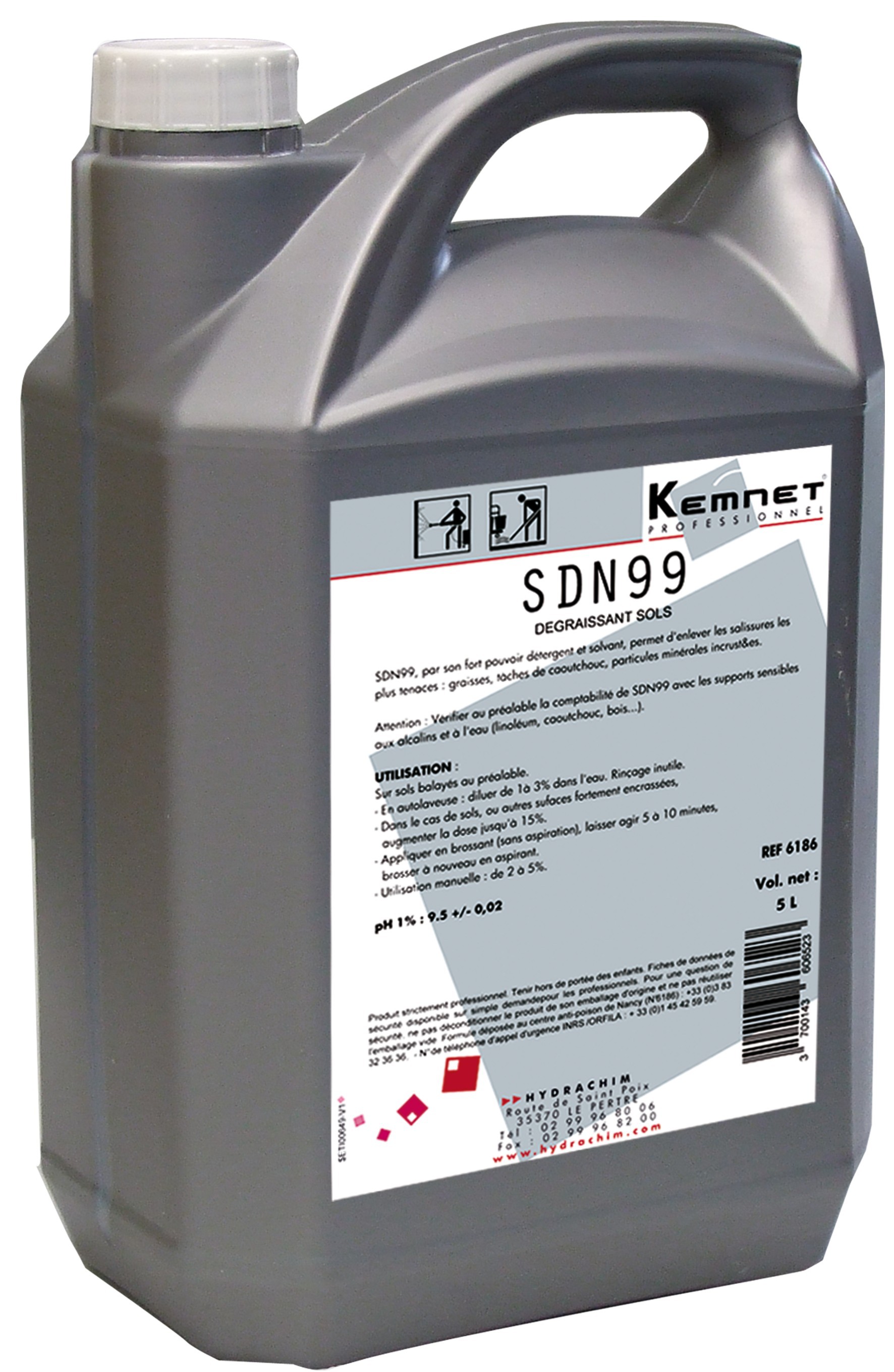 Solvant Nettoyant Dégraissant SDN 99 - KEMNET PRO - 5L