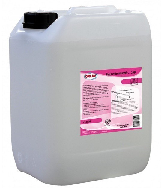 Lessive liquide toutes eaux pour lave-vaisselle SENET® - Bidon de 5L