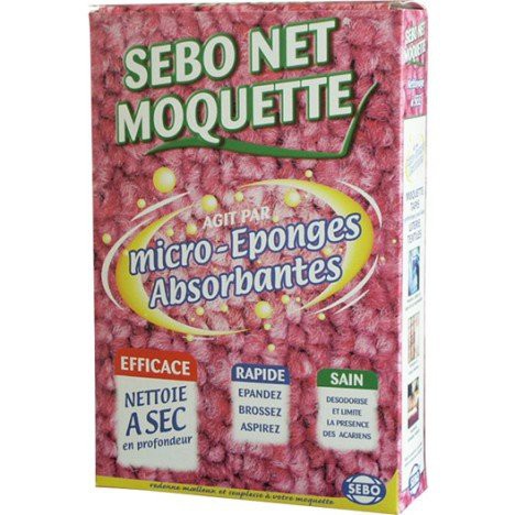 Nettoyant à sec pour tapis et moquettes 500g - NETTOYEUR