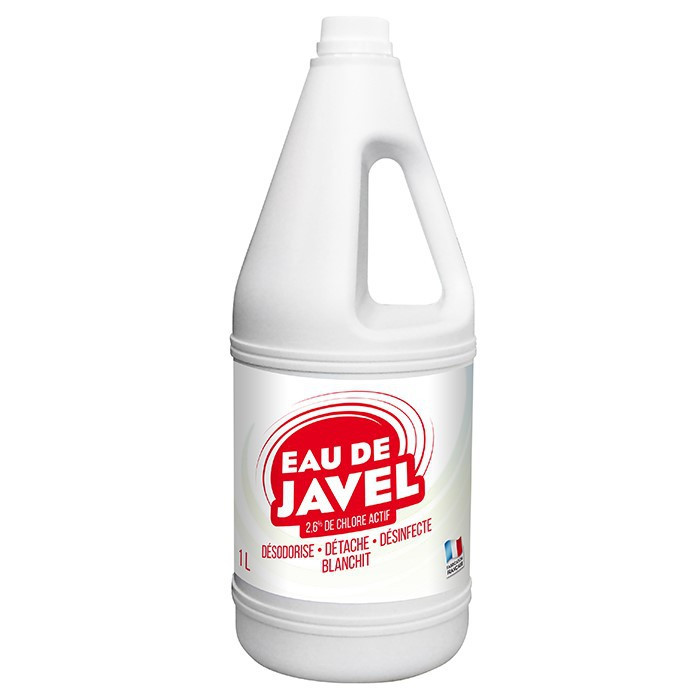 Eau de javel 2.6% - 1L