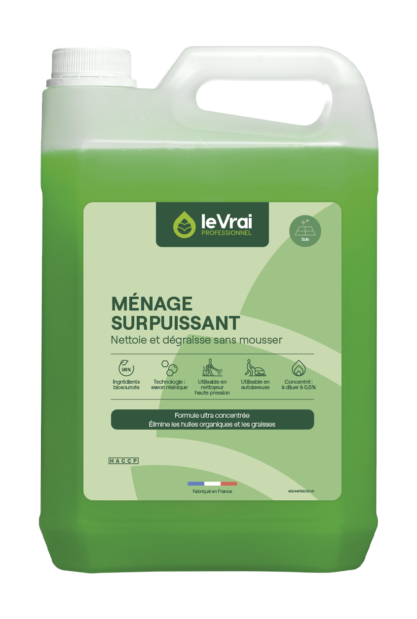 Ménage surpuissant - LE VRAI Pro - 5L