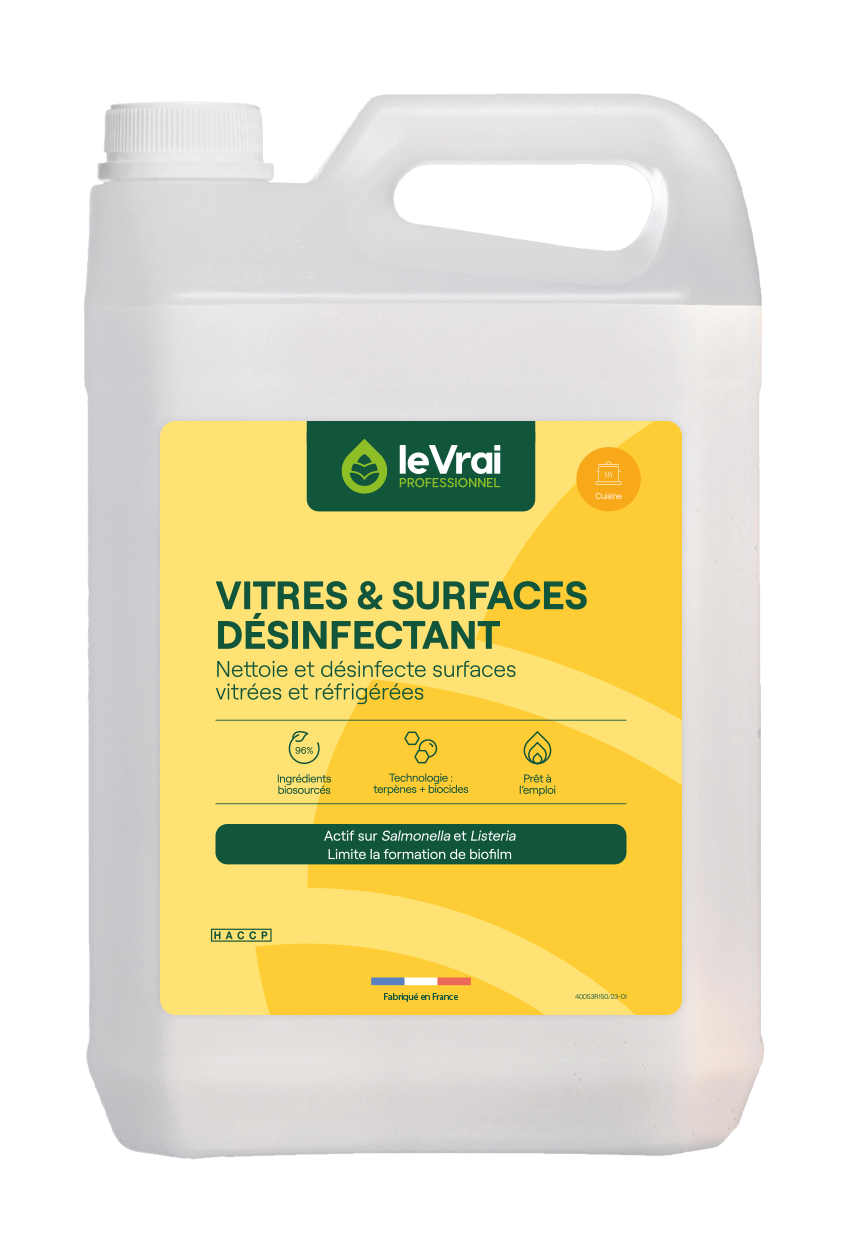 Nettoyant Vitres et Surfaces VSD - LE VRAI - 5L