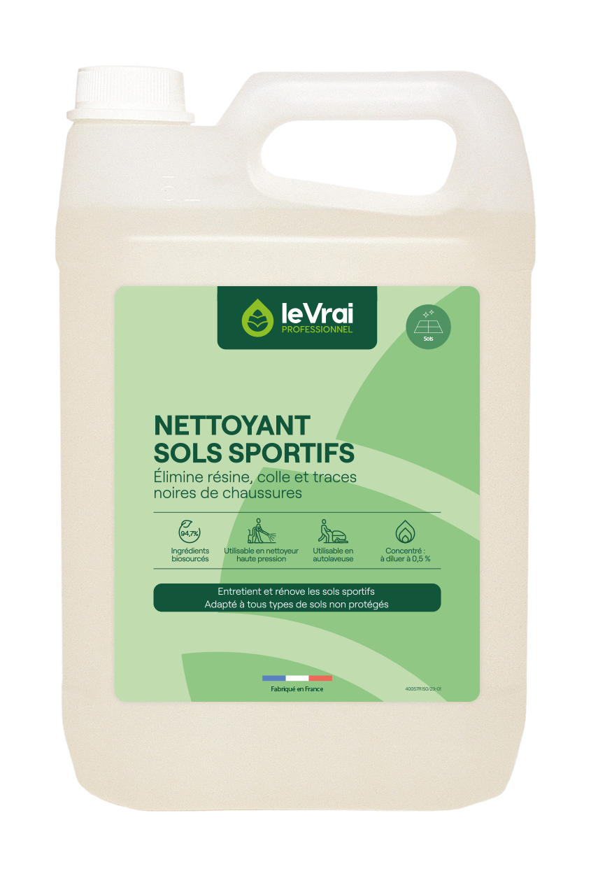Nettoyant sols sportifs - LE VRAI Professionnel - 5L