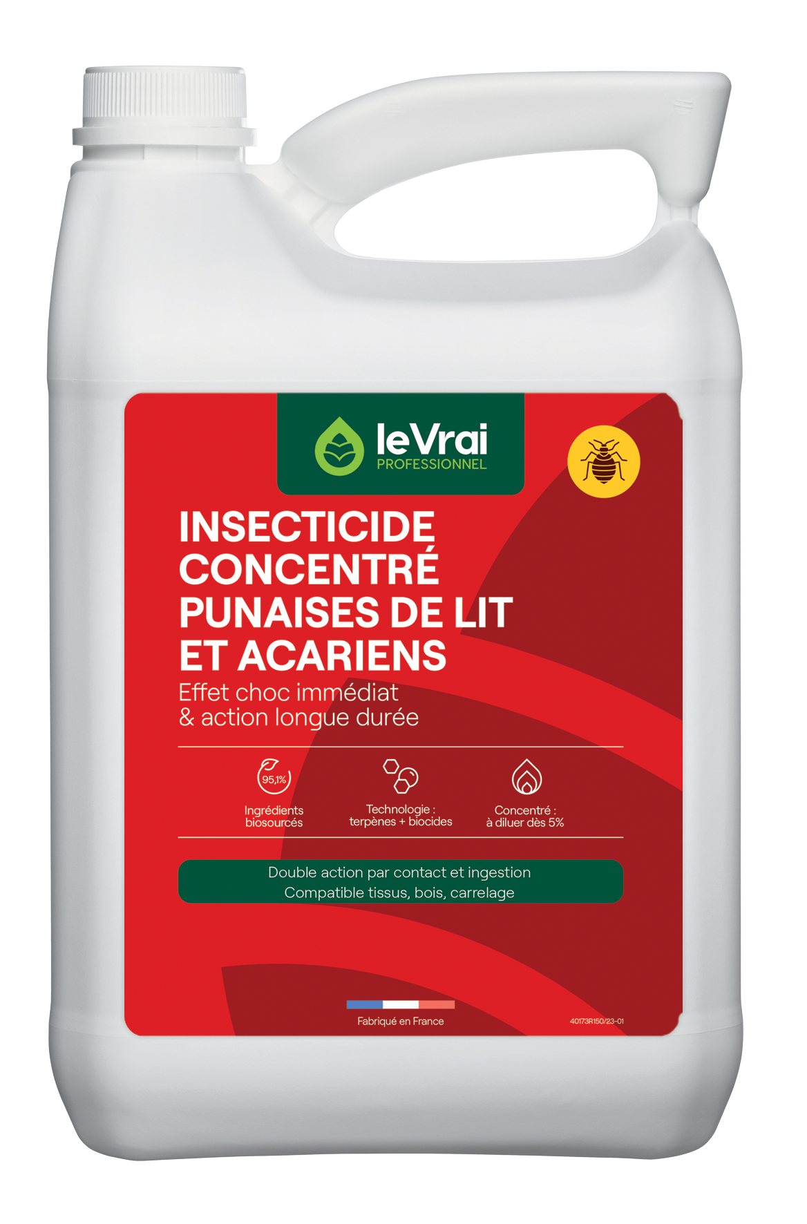 Insecticide punaises de lit et acariens -1L