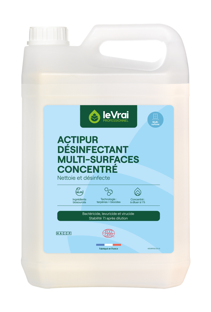ACPITUR- Désinfectant multi-surfaces-concentré