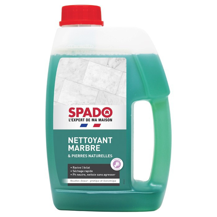 Nettoyant renovateur marbre et pierres naturelles - SPADO - 1L - Sols &  surfaces - Produits