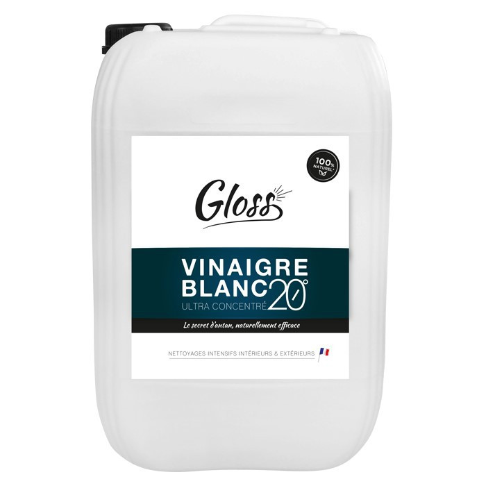 Gloss vinaigre blanc 20° - 10L - Bonnes Affaires