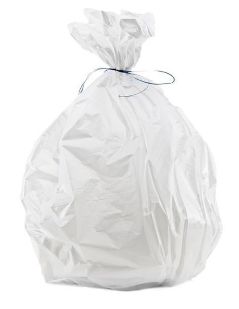 Sac poubelle 10l blanc HD 10 microns