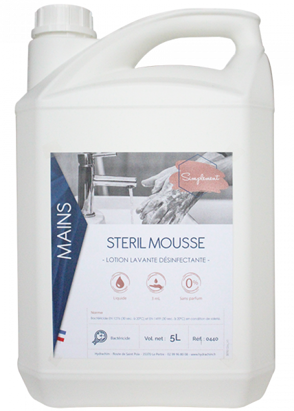 Stéril mousse SIMPLEMENT 5L-HYDRACHIM-