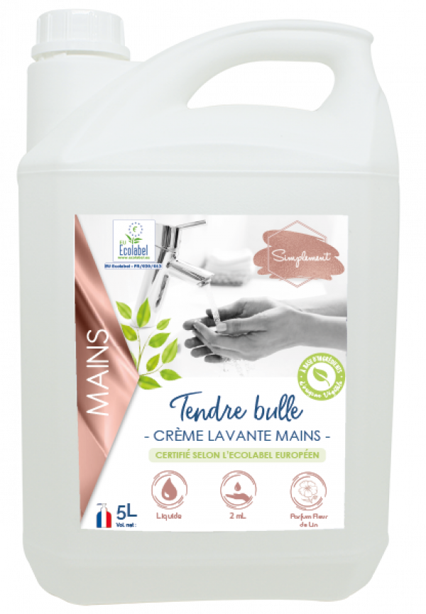Crème mains écologique - IDEGREEN  - 500mL - Ecolabel