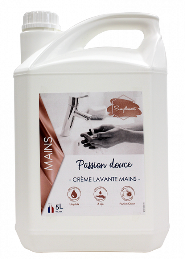  Creme main citron 5 L Passion douce SIMPLEMENT-HYDRACHIM-