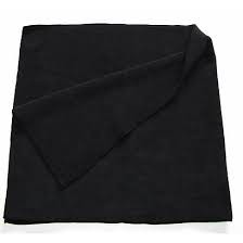 Chiffons microfibre Tricot Soft - DE WITTE - Noir -lot de 5 