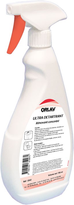 Détartrant ORLAV Ultra détartrant -  Prêt à l’emploi - 750ML