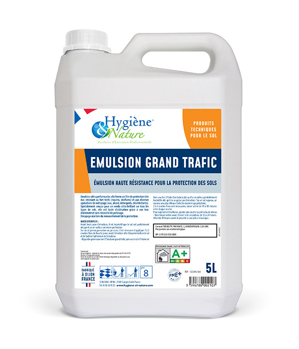 EMULSION GRAND TRAFIC 5L - HYGIENE ET NATURE 