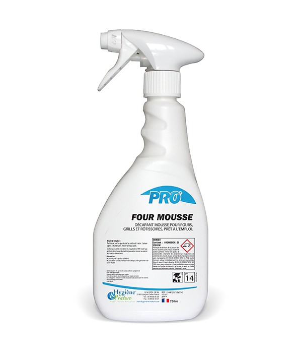 Décapant PRO FOUR MOUSS - HYGIENE & NATURE - 750mL