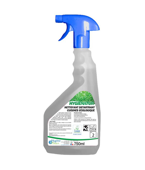 Détartrant nettoyant cuisine - HYGIENATUR - 750mL -  Ecolabel